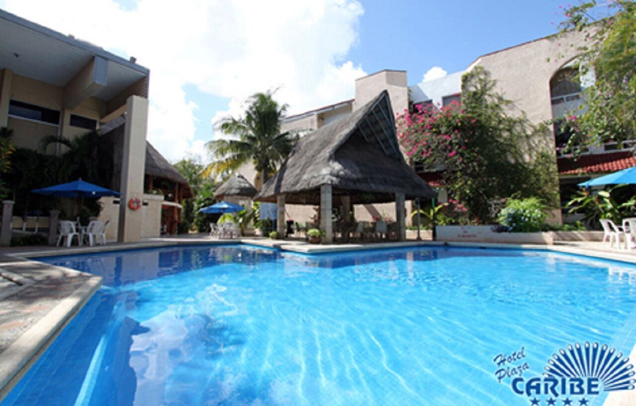 Hotel Plaza Caribe Канкун Экстерьер фото